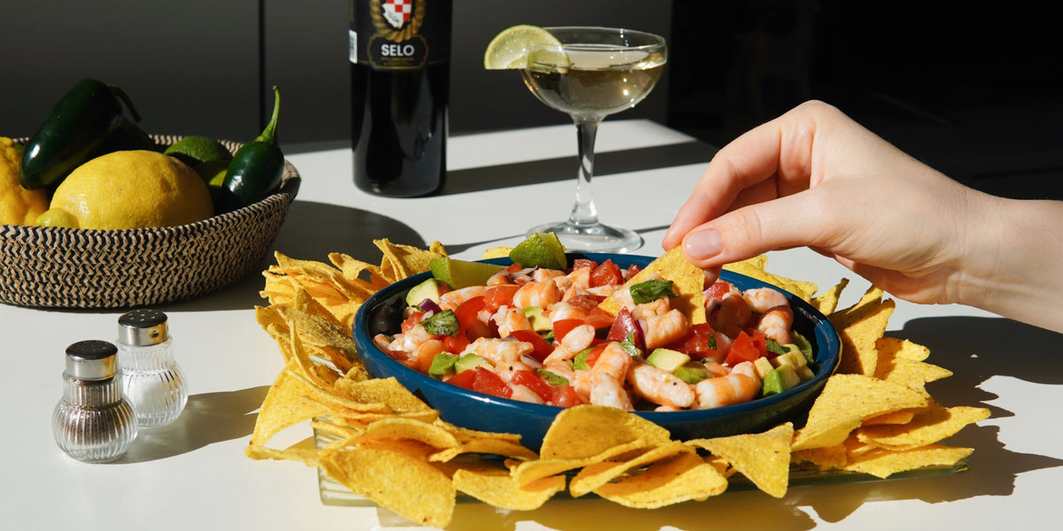 Ceviche with Shrimp and Avocado Selo Olive Oil Recipes Selo Olive Oil