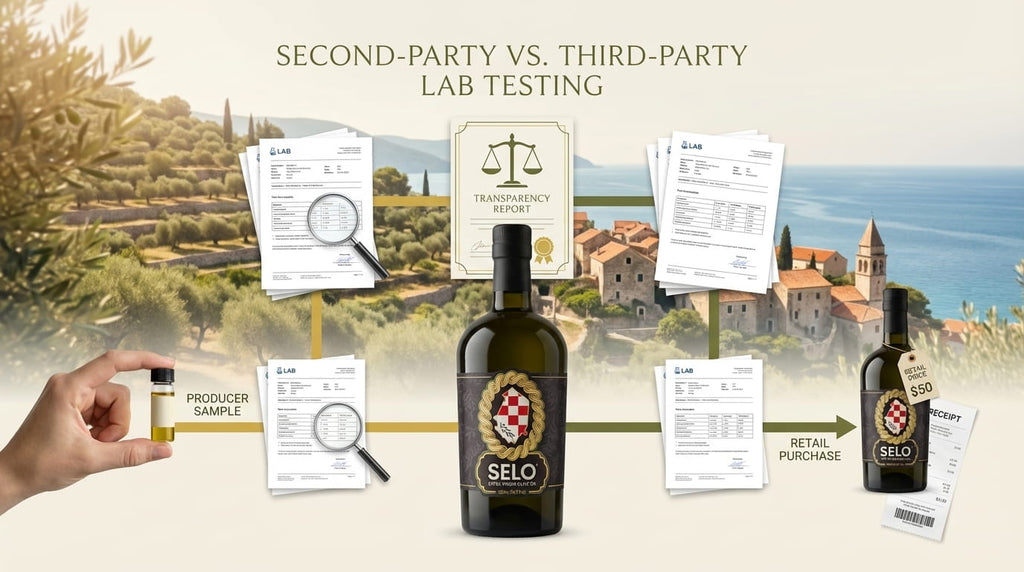 Third Part Tested Second-Party vs Third-Party Lab Testing in Olive Oil, and Why It Matte ...